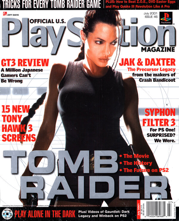 Official U.S. PlayStation Magazine Issue 046 (July 2001) cover
